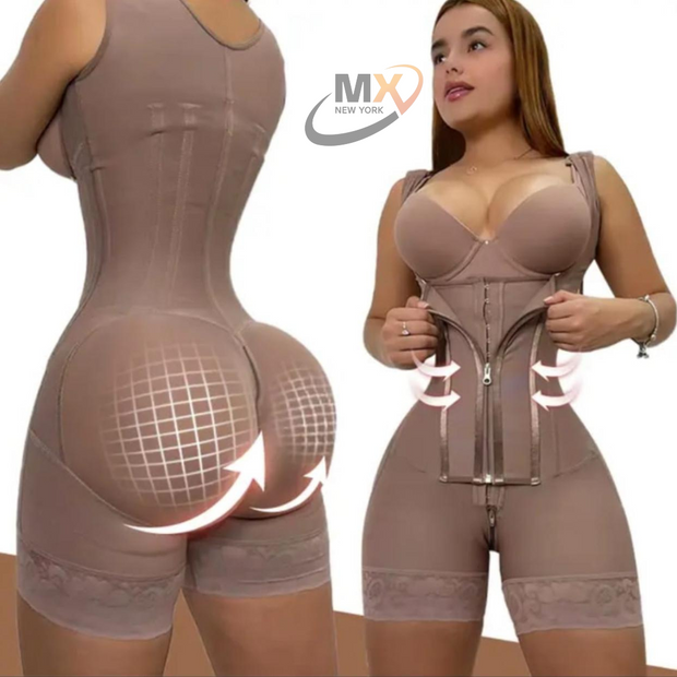 Fajas Colombianas Slimming Corset For Women Compression Body Shaper Waist Trainer Shapewear Post Surgery Slimming Butt Lifter